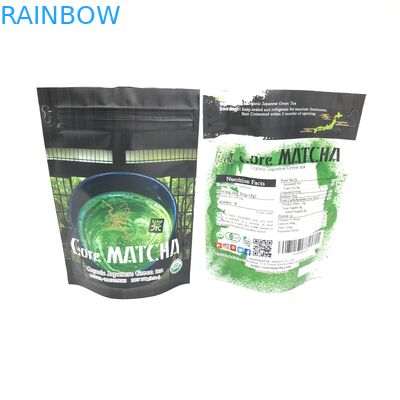 MOPP Resealable Stand Up Pouch 120 Microns Untuk Teh Hijau
