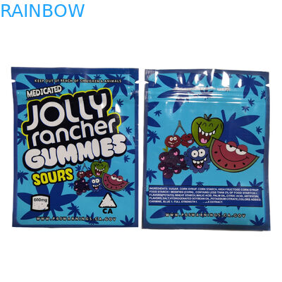 200mic CBD Gummies Candy Mylar Bag THC Cannabis