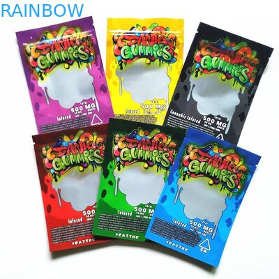 CMYK 4.3 Mils Tebal Anak Kantong Kertas Bukti Amplop Cbd