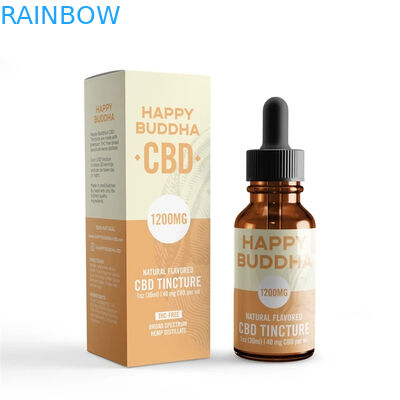 CMYK 200mic 30ml Kotak Kertas Botol Penetes Karton