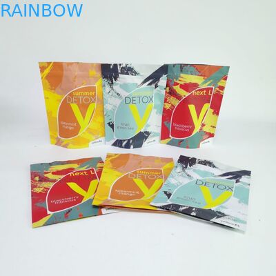 Matte CMYK VMPET Aluminium Foil Tea Bags 50micron Untuk Teh Hijau