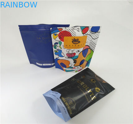 Lihat Melalui MOPP VMPET Clear Window Ziplock Pouch 200g 250g