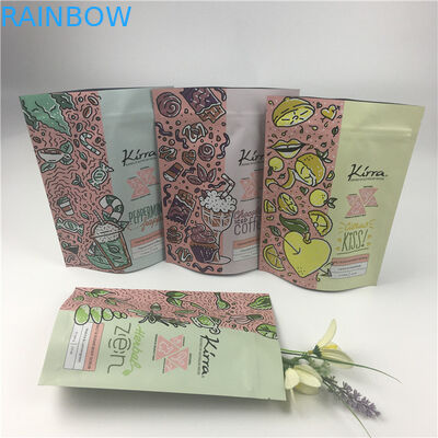 Aluminium Foil 140micron MOPP VMPET Tas Segel Zip Makanan