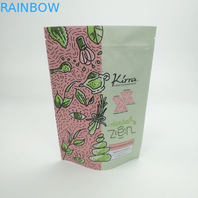 Bolsa Matt Film MOPP VMPET Kantong Stand Up yang Dapat Ditutup Kembali Untuk Doypack Kacang