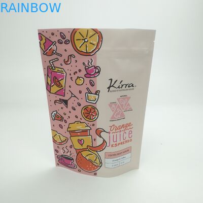 Bolsa Matt Film MOPP VMPET Kantong Stand Up yang Dapat Ditutup Kembali Untuk Doypack Kacang