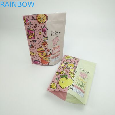 Bolsa Matt Film MOPP VMPET Kantong Stand Up yang Dapat Ditutup Kembali Untuk Doypack Kacang