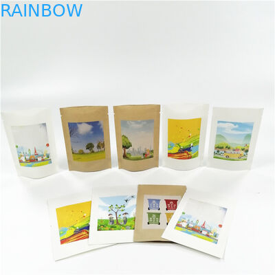 MOPP VMPET Kantong Kertas Kraft Biodegradable 100mircon