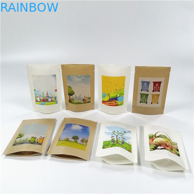 MOPP VMPET Kantong Kertas Kraft Biodegradable 100mircon