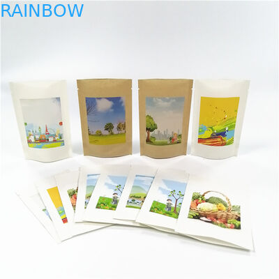 MOPP VMPET Kantong Kertas Kraft Biodegradable 100mircon