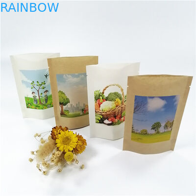 Tas Kemasan Kertas Kraft 100mircon VMPET Biodegradable