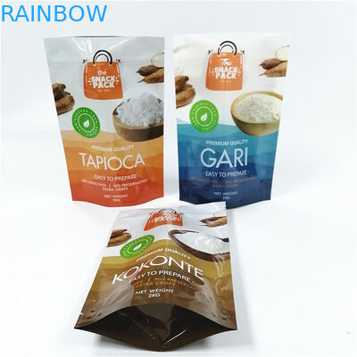 Foil Metalik MOPP 250g Tas Kemasan Buah Kering 100mircon