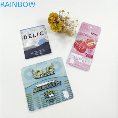 3.5g CB TH 100mircon CMYK Tas Kemasan Pencetakan Metalik