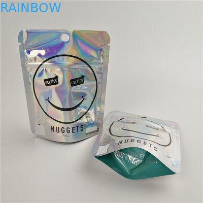 Daun Rami Kering CBD Bunga Mylar Tas Bukti Bau MOPP VMPET