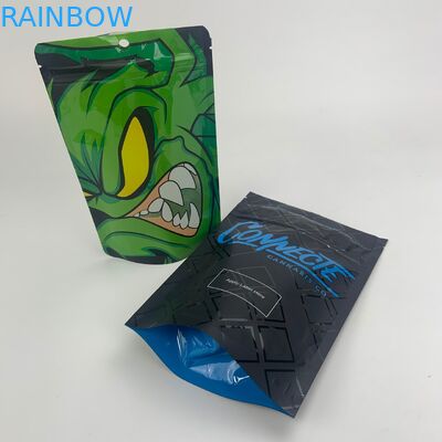 180micron VMPET LLDPE Kantong Makanan Ziplock Plastik