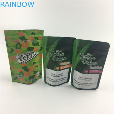 Logo Kustom Permen Plastik Edible Mylar Foil Pouch Packaging Printed Reusable