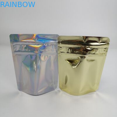 Kue Beku Tahan Anak menggagalkan kantong yang dapat ditutup kembali Edible Mylar Ziplock