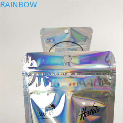 Kue Beku Tahan Anak menggagalkan kantong yang dapat ditutup kembali Edible Mylar Ziplock