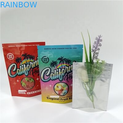 14g Gummies Digital Printed small stand up pouch Food Grade Plastic