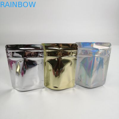 Mylar Stand Up Sugar Plastic Pouches Packaging Food Grade Tahan Anak