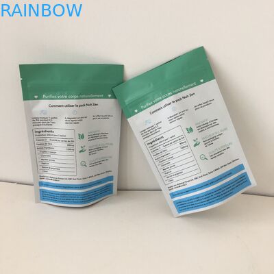 Aluminium Foil Stand Up Zipper Snack Bag Packaging Digital Printed