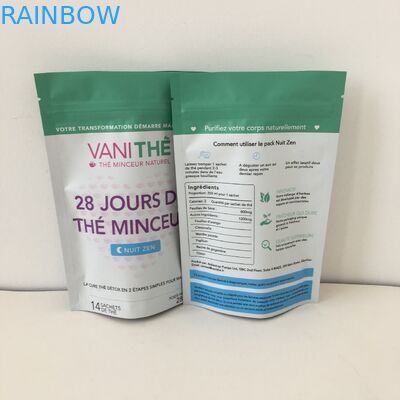 Aluminium Foil Stand Up Zipper Snack Bag Packaging Digital Printed