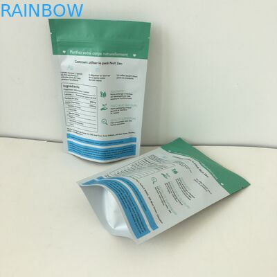 Aluminium Foil Stand Up Zipper Snack Bag Packaging Digital Printed