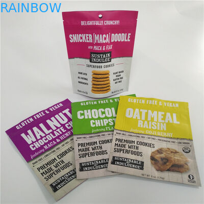 Tas Kemasan Ziplock Stand Up Plastik Dicetak 1 Galon Food Grade