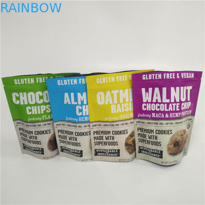 Tas Kemasan Ziplock Stand Up Plastik Dicetak 1 Galon Food Grade