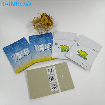 Herbal Dupa Tas Ziplock Dapat Digunakan Kembali 1 Gram 3.5g 7g Disegel Panas