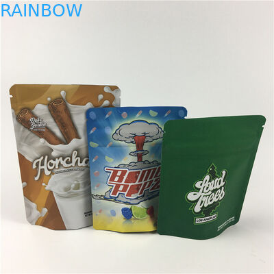 3.5g Aluminium Foil Mylar Snack Bag Packaging untuk Edibles Candy