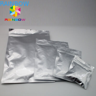 5 Galon Plain Mylar Barrier Penyimpanan Makanan Kantong Foil 3 Sisi Disegel 10 `` X 14 ''