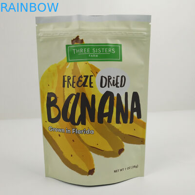 Tas Foil Food Grade Berdiri Aluminium Daur Ulang Bau Bukti Logo Disesuaikan