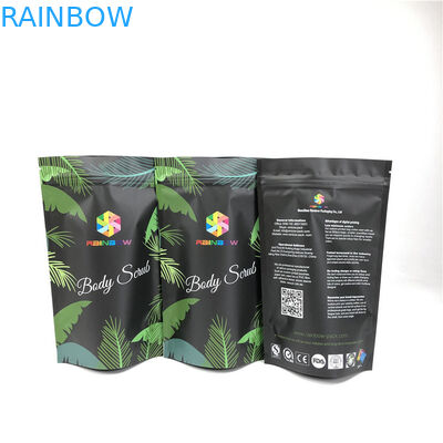 Kosmetik Ocean Bath Salt Matte Mylar Reusable Zip Pouches Standing Smell Proof