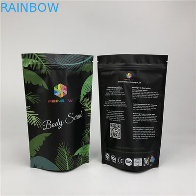 Kosmetik Ocean Bath Salt Matte Mylar Reusable Zip Pouches Standing Smell Proof