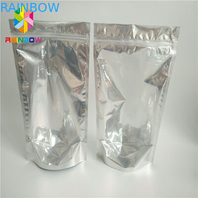 Custom One Side Clear Small Mylar Plastic Bags Dengan Zip Lock