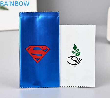 Biskuit Permen Plastik Kembali Sealed Foil Bags Custom Printed Smell Proof