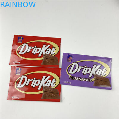 500mg Kemasan Digital Printing Mylar Candy Bags Weed Gummy Bear Edible Packaging Bag