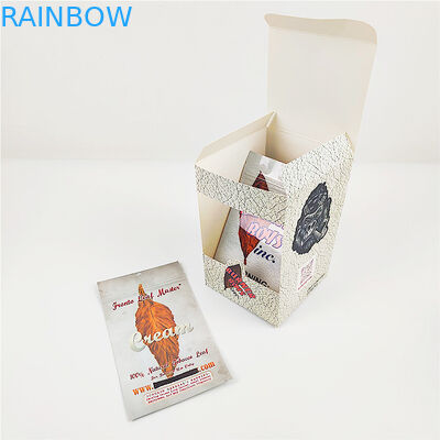 Logo Khusus Dicetak Kertas Cigar Wraps Box Grabba Leaf Cigar Wrap Packaging Box and Bag