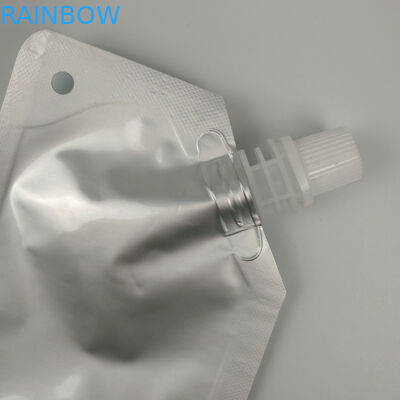 Aluminium Spout Pouch Stand Up Tas Kemasan Cairan Kemasan Minyak Esensial - Aluminium Spouted Water Spouch Wine Bag