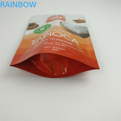 Valve Foil 200g 7oz Kemasan Makanan Ziplock Bags Matte Finish
