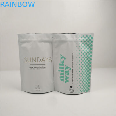 Matte Lamination 400g Aluminium Foil Bags Plastic Bath Salt VMPET