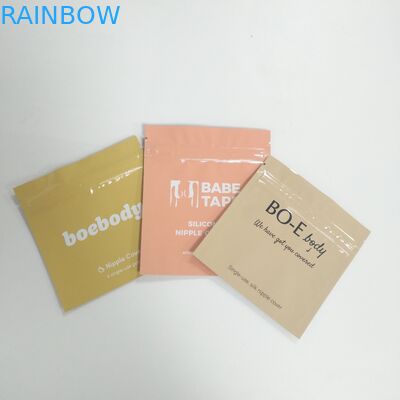 Food Grade VMPET Mylar Three Side Seal Bags SGS Permukaan Mengkilap