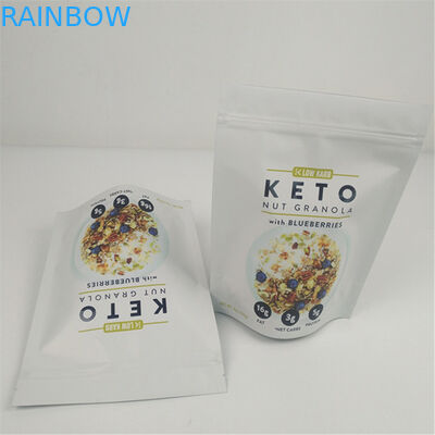 VMPET 120mic Ziplock Stand Up Pouch Kemasan Makanan MOPP Dicetak Gravure