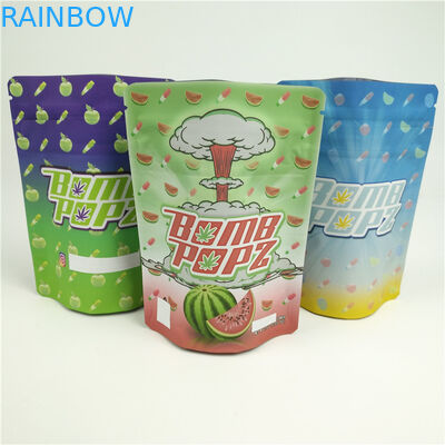 Stoner Patch Dummies Tas Kemasan Mylar Digital Printing CMYK