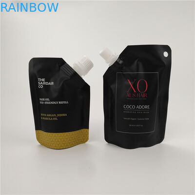 32oz CPP Reusable Ziplock Cosmetic Spout Pouch Dengan Sudut