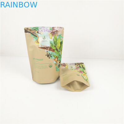 Gratis Pengiriman Pemasok Profesional Snack Nut Stand Up Packaging Kantong Plastik Ritsleting Tas Untuk Makanan Kering