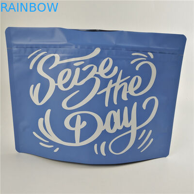 VMPET CMYK Smell Proof Stand Up Pouch Segel Panas Ziplock PMS