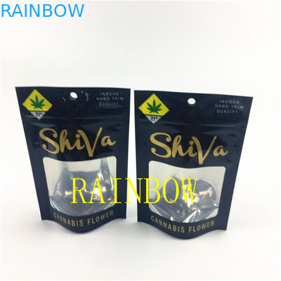 Pencetakan digital berdiri aluminium foil 1000mg edibles kemasan snack mylar bags dengan ritsleting