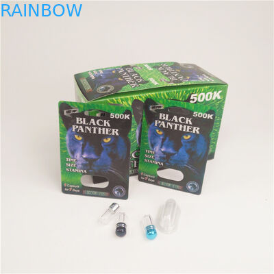 90mic Panther Sexual Pills 3D Card Kartu Kertas Rhino 3K 7K