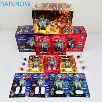 FDA Lubang Ganda 89X127mm 3D Kartu Plastik Untuk Badak 7